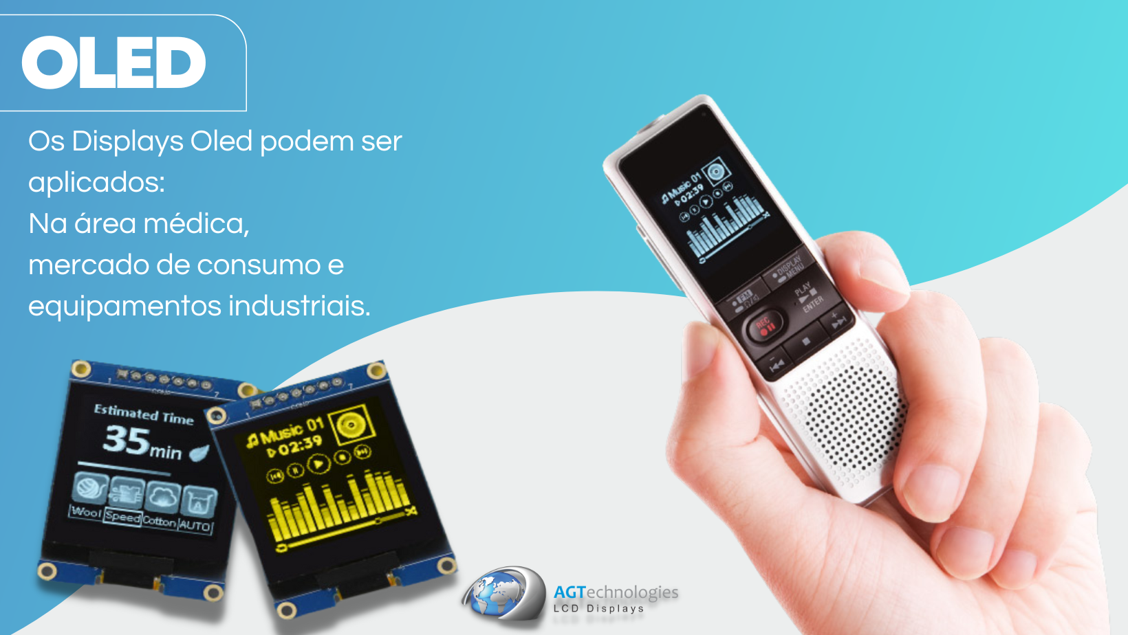 Informativo AGT - Displays Oled