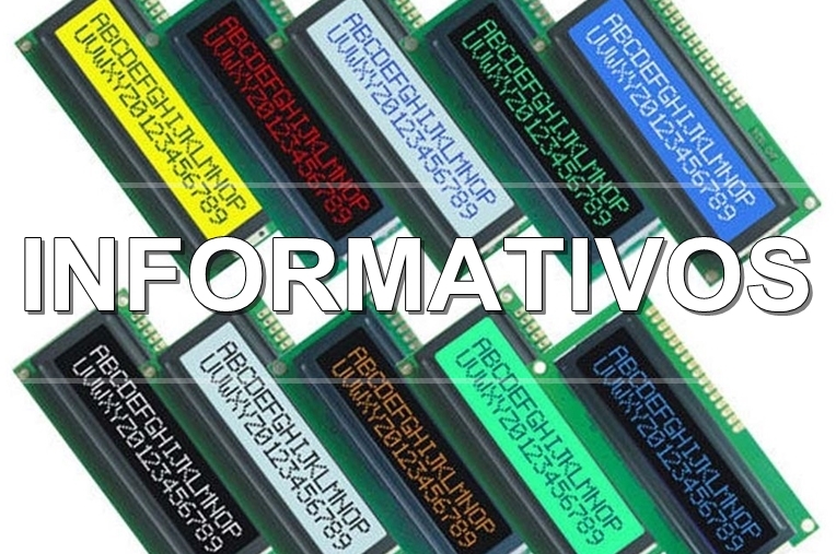 Informativo AGT - Opções de Cores - Display LCD